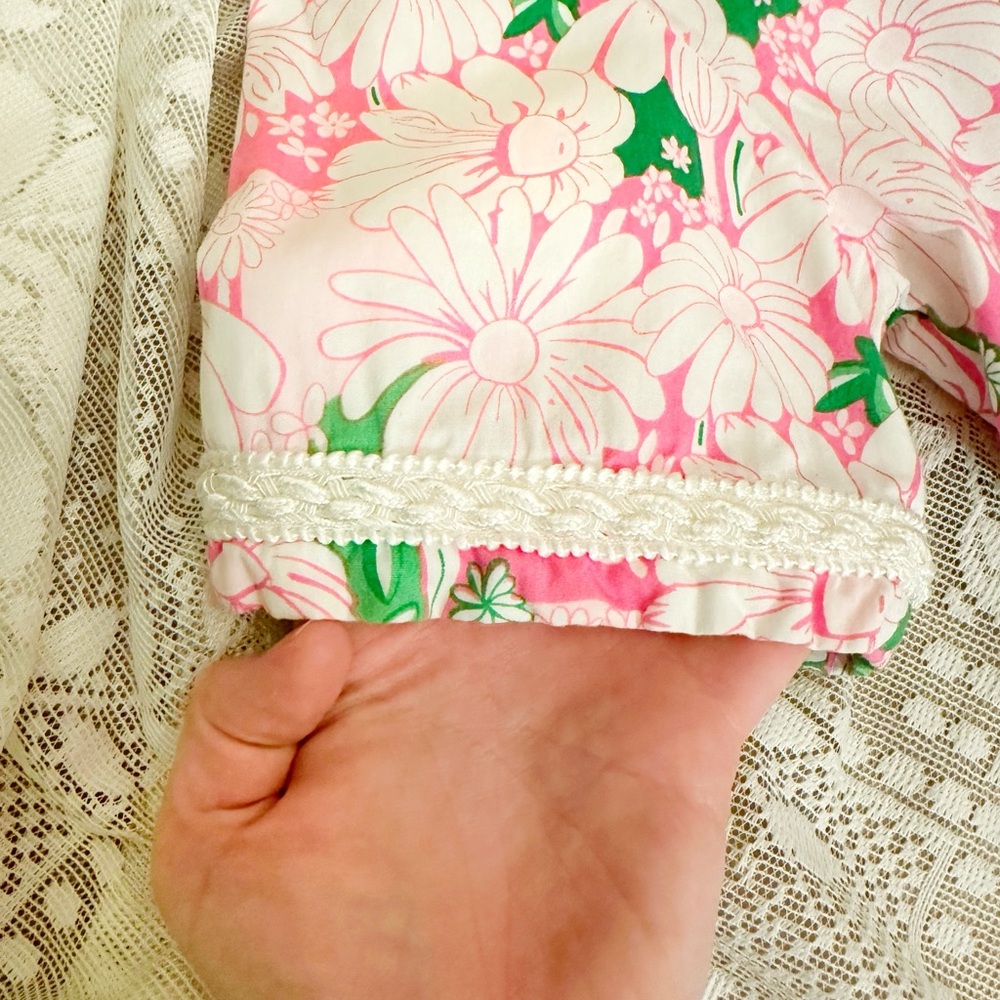 Vintage Lilly Pulitzer Floral Dress - Picture 3 of 7